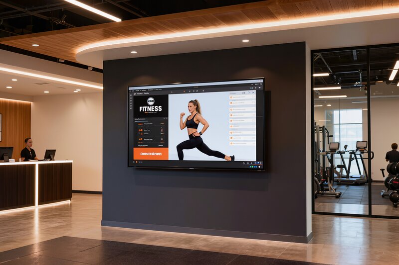 Fitness Center Branded TV